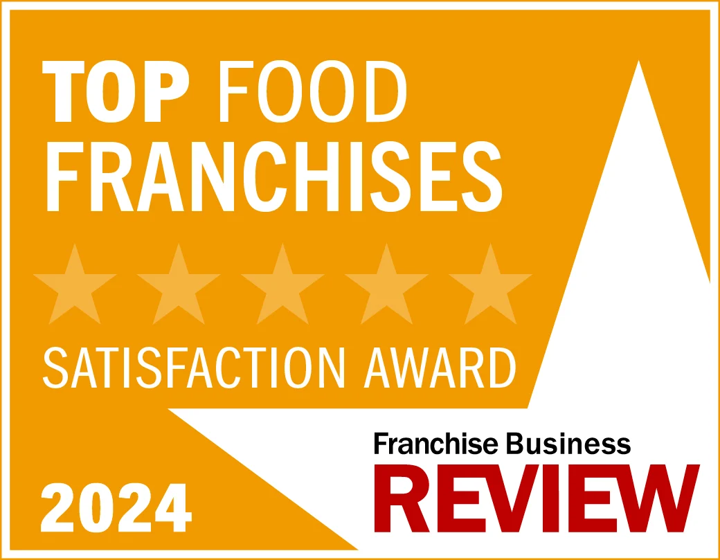 2024_RGB_Top-Franchise-Food-Award - Layla Monazam Franchise Business Review Graphic for Top Franchises: Satisfaction Award 2024